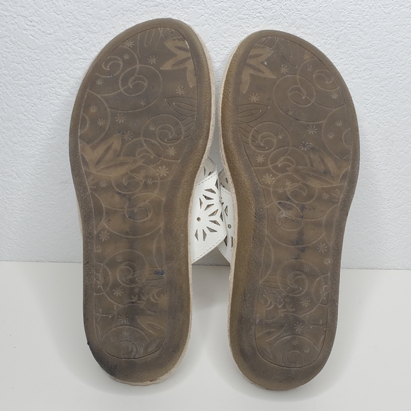 Strictly Comfort Casual Floral Slip On Sandals Size 9 - Picture 5 of 5